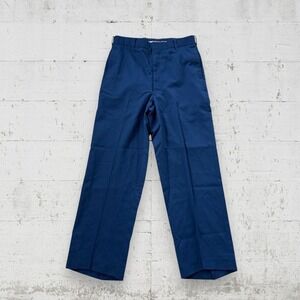 US AIR FORCE MILITARY DRESS TROUSERS PANTS MEN'S POLY WOOL USAF BLUE 30x27